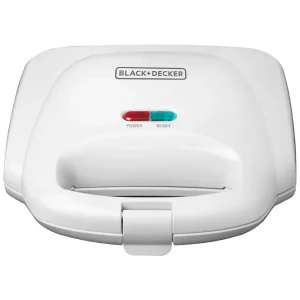 Sanduichera blanca Black and Decker