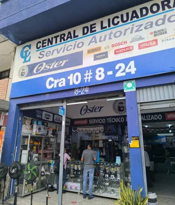 CENTRAL DE LICUADORAS CALI ALMACEN