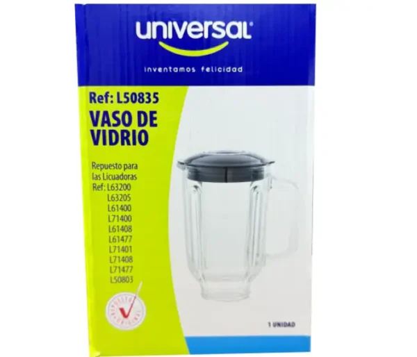 Vaso Universal Vidrio 50835 71401-50803 - Imagen 2