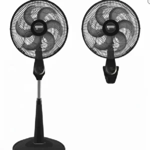 Ventilador Samurai Extremo 2 en 1 Color Negro